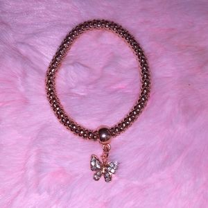 Rose gold butterfly bracelet 🦋